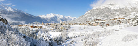 aussois station ski familiale valcenis haute maurienne vanoise parc national de la vanoise eglise aussois