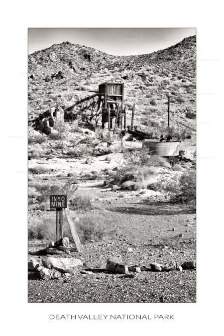 Death Valley National Park : Vestiges miniers du désert  N°US 4960