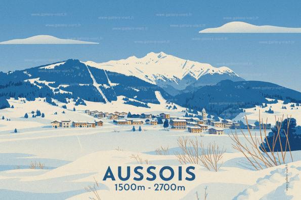 Le domaine skiable d’Aussois offre des pistes de tous niveaux entre 1500m et 2700m avec une exposition sud.