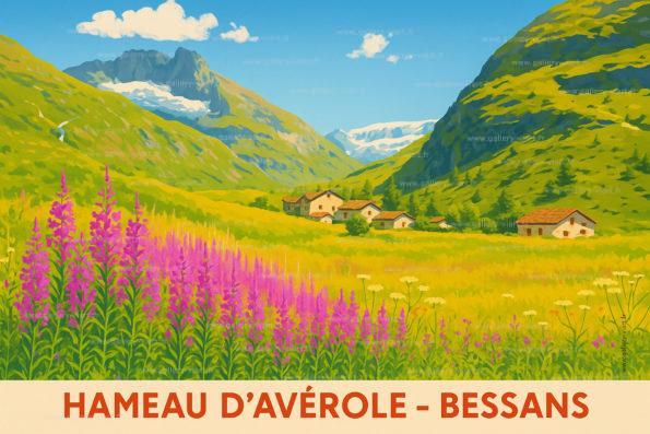 la vallée d'Avérole, une vallée verdoyante au pied des glaciers à Bessans