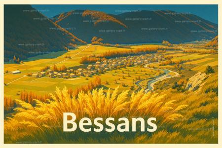 Bessans est un village de haute altitude au bout de la vallée de la Haute Maurienne