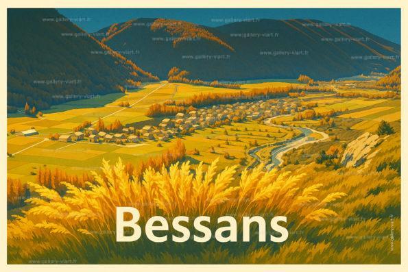 Bessans est un village de haute altitude au bout de la vallée de la Haute Maurienne