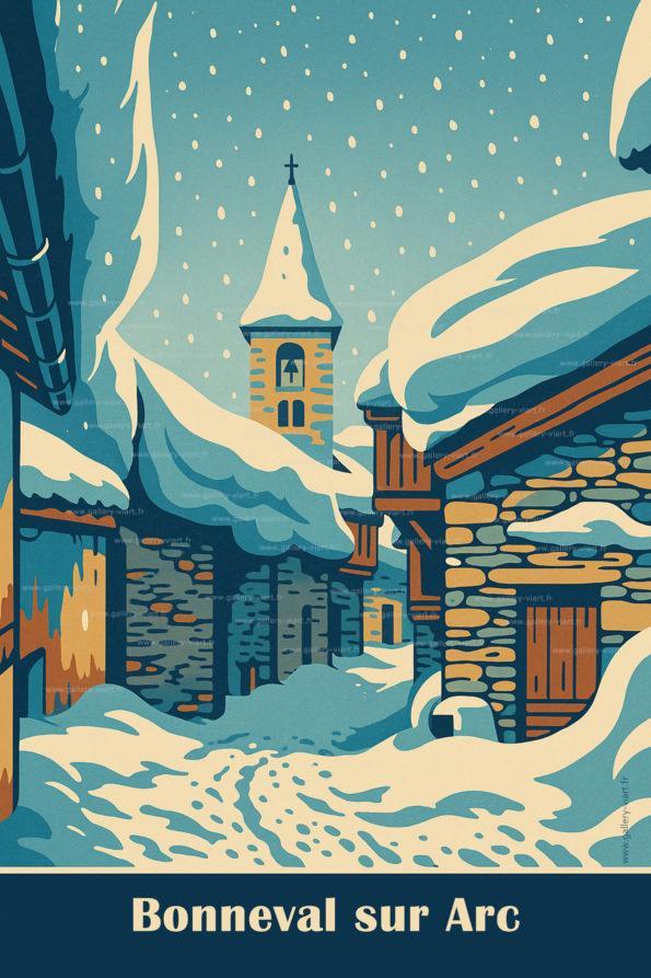 Bonneval sur Arc, classé “Plus beaux villages de France”, avec ses magnifiques chalets en pierre, couverts de lauzes, qui perpétuent la tradition