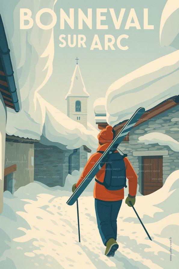 Station de Bonneval sur Arc située entre 1 800 m et 3 000 m d’altitude, avec des spots secrets et spectaculaires, une qualité de neige exceptionnelle de décembre à avril