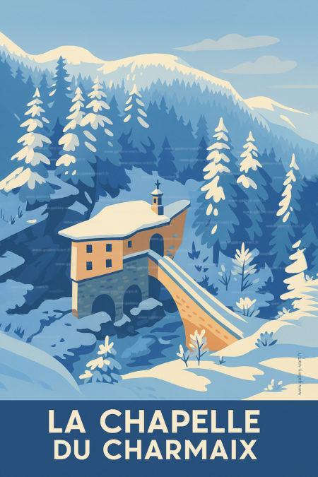 la chapelle du Charmaix à Modane Valfréjus est le lieu de pèlerinage le plus visité de Maurienne