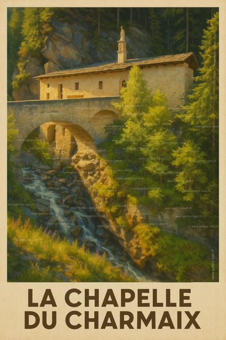 La chapelle du Charmaix est le lieu de pèlerinage le plus visité de Maurienne.