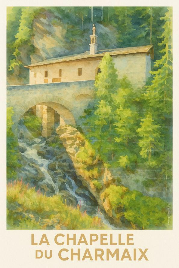La Chapelle du Charmaix située à Modane Valfréjus en Savoie Haute Maurienne Vanoise