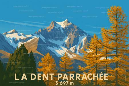 La dent Parrachée est un sommet de la partie méridionale du massif de la Vanoise, dans les Alpes françaises, dans le département de la Savoie.