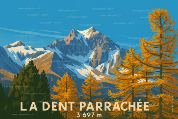 La dent Parrachée est un sommet de la partie méridionale du massif de la Vanoise, dans les Alpes françaises, dans le département de la Savoie.