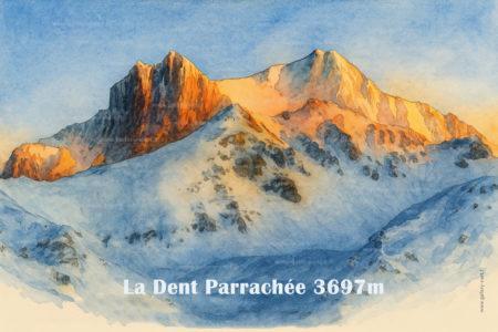 La Dent Parrachée est la montagne la plus remarquable de la Vanoise sud-orientale