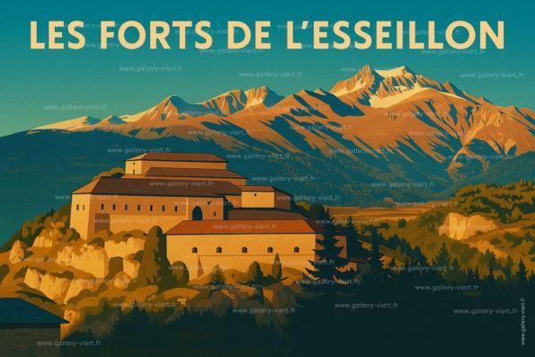 Les forts de l'Esseillon sur les communes d'Avrieux et d'Aussois
