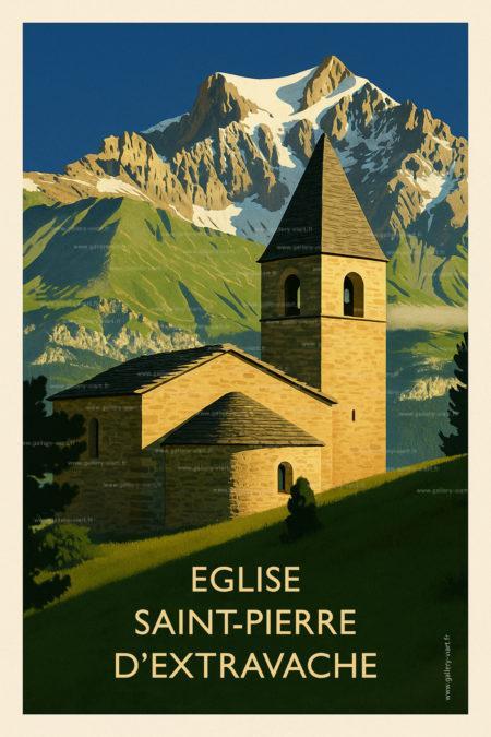l'eglise st pierre d'extravache fait l’objet d'une inscription au titre des monuments historiques.