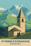 L’église Saint-Pierre d'Extravache est considérée comme la plus vieille église de la Savoie