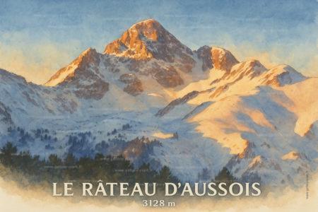 le rateau d'aussois sommet très accessible depuis le plan d'Amont et le col de la masse